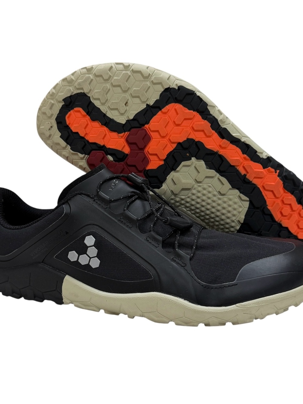 Vivobarefoot Primus Trail III Women 39 Black All Weather FG Minimalist Run Shoes